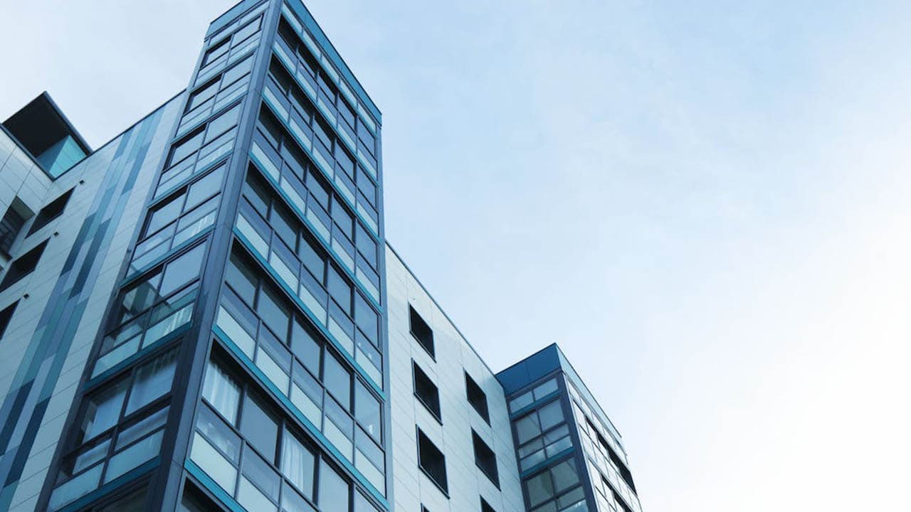 Modern property exterior